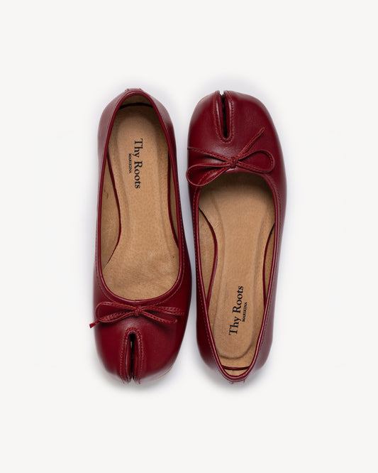 Tabi Ballerina in Red
