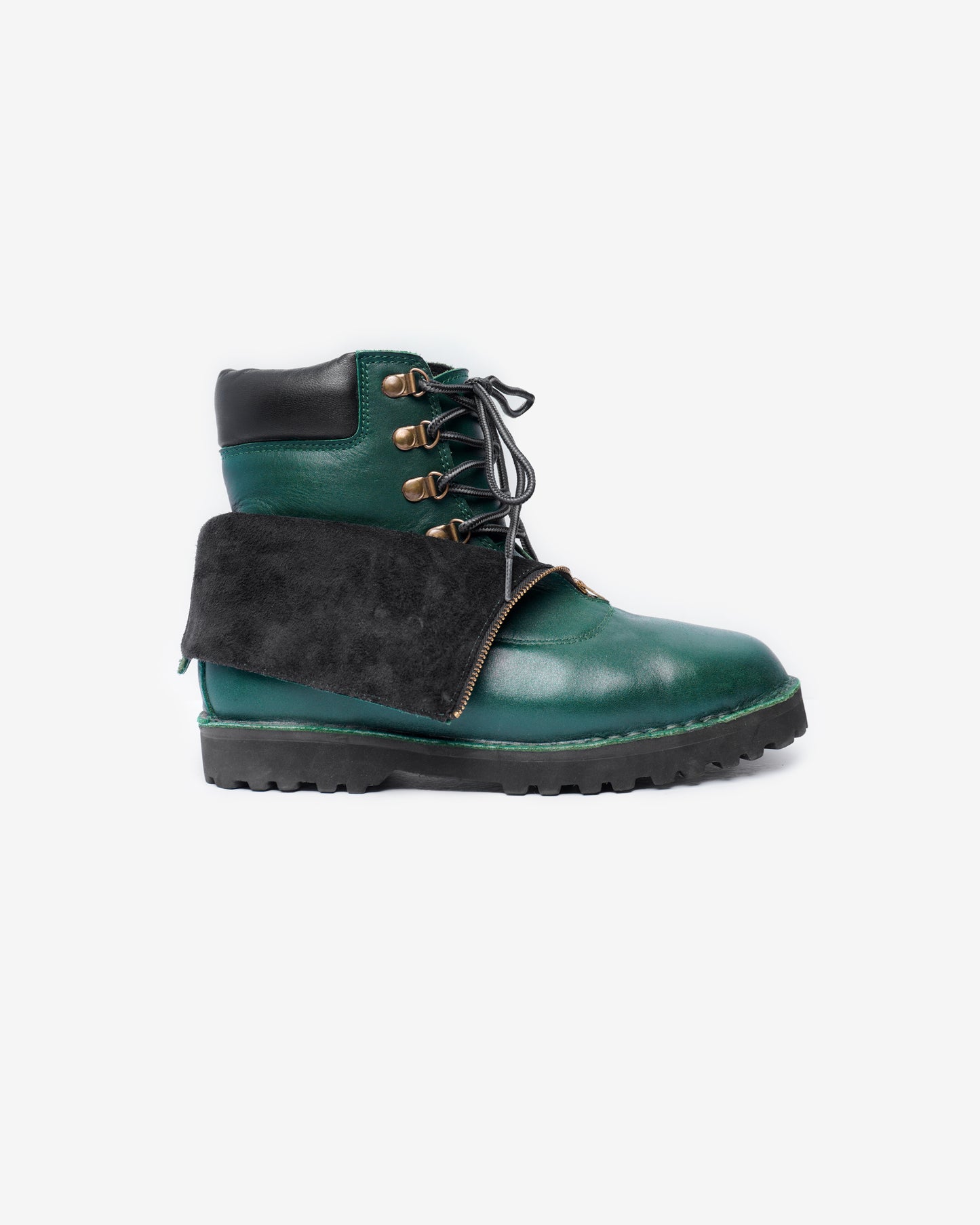 Field Boots in Emerald