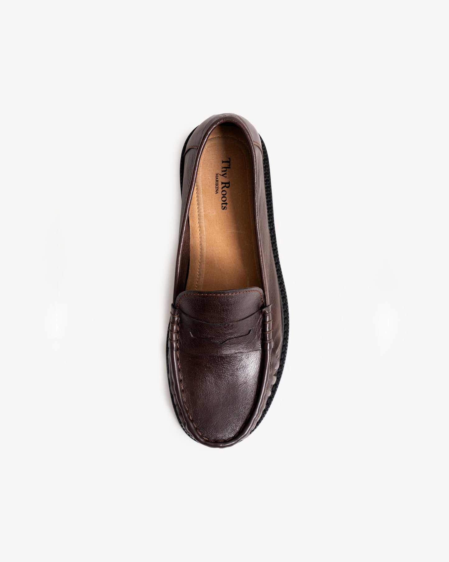Rouche Loafers in Brown