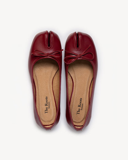 Tabi Ballerina in Red