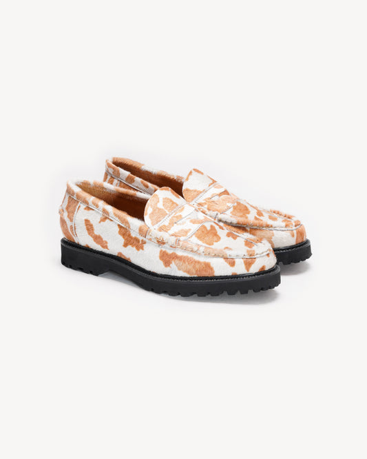 Jax Loafers in Cow Fur