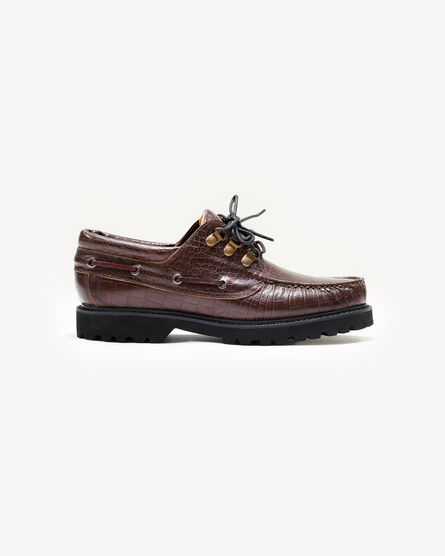 Croco Boat Shoes