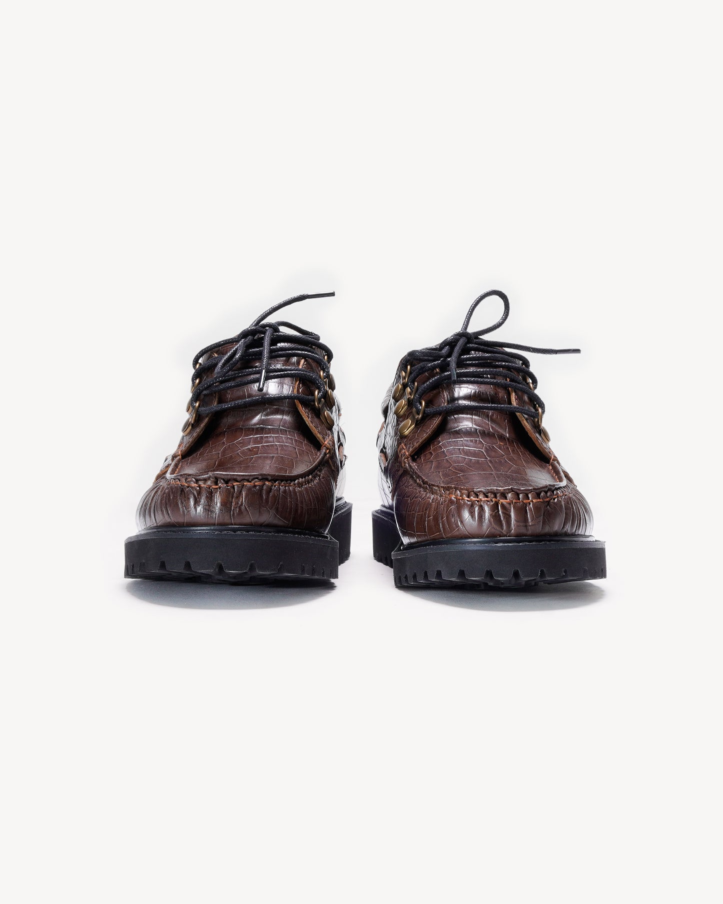 Croco Boat Shoes