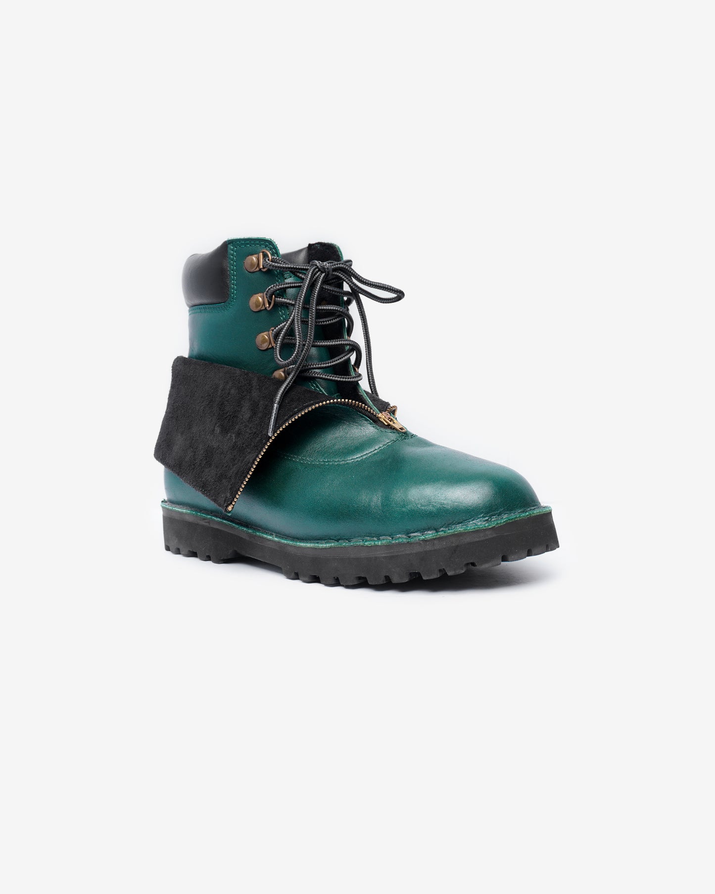 Field Boots in Emerald
