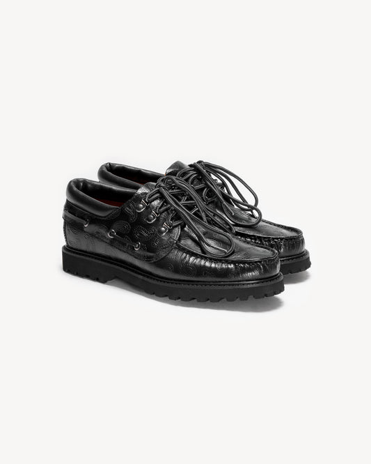 Paisley Boat Shoes