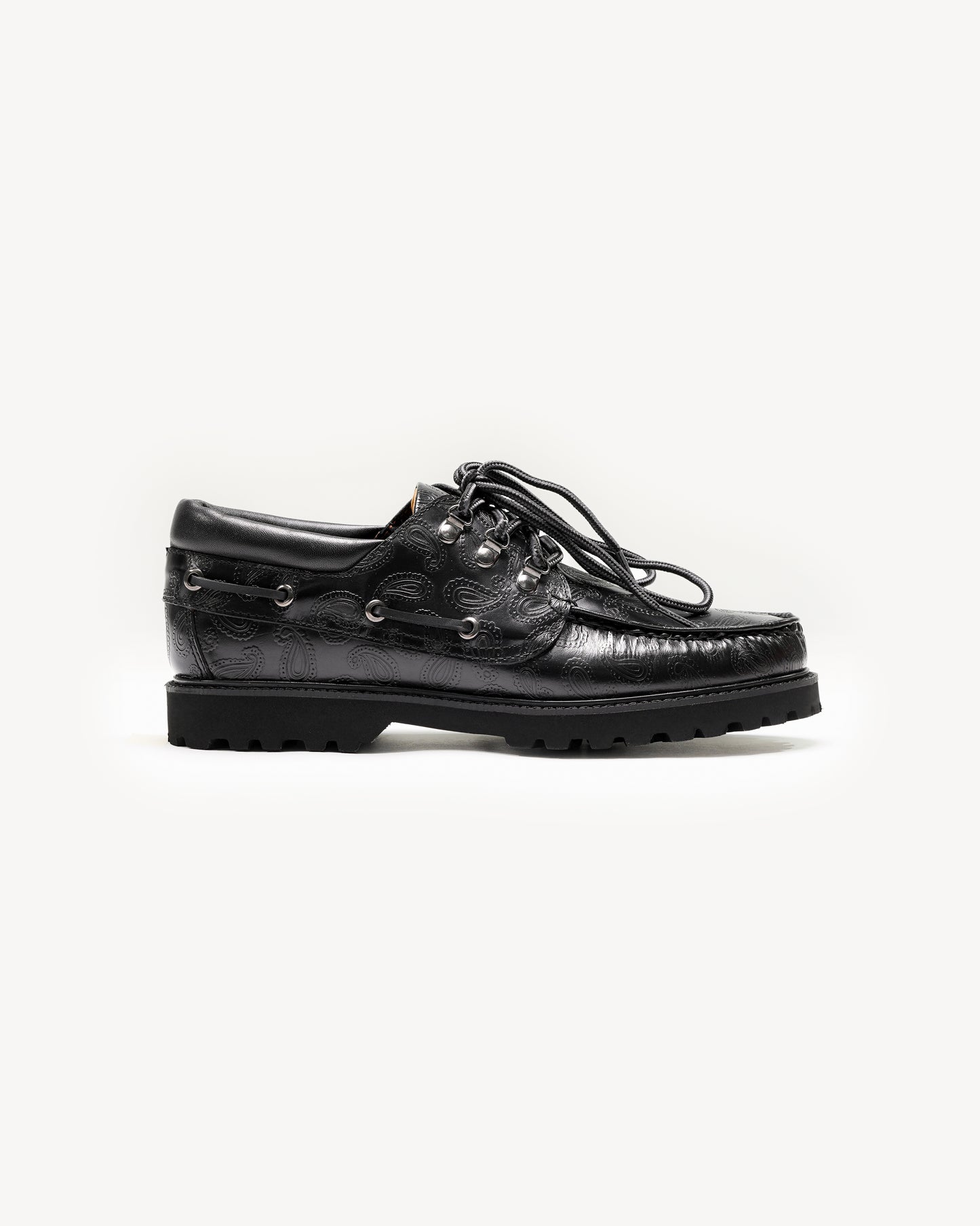 Paisley Boat Shoes