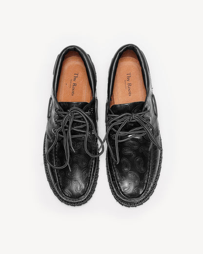 Paisley Boat Shoes