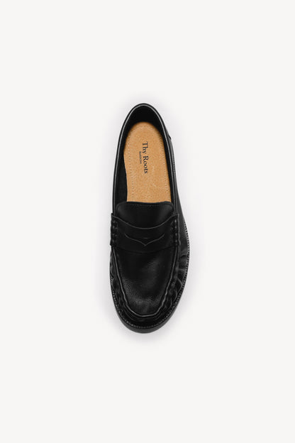 Rouche Loafers in Black