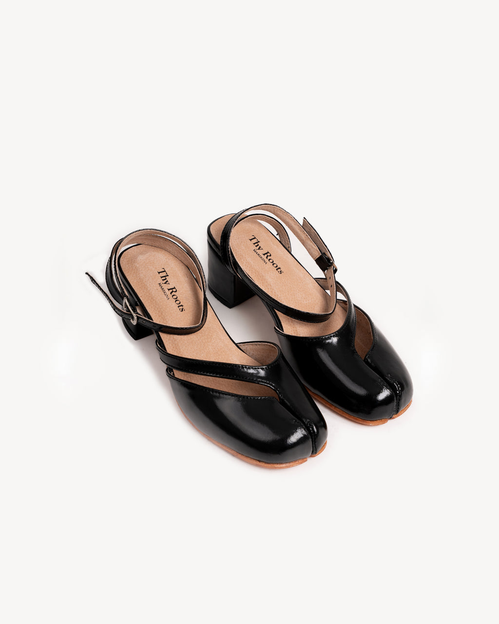 Tabi Heels in Black