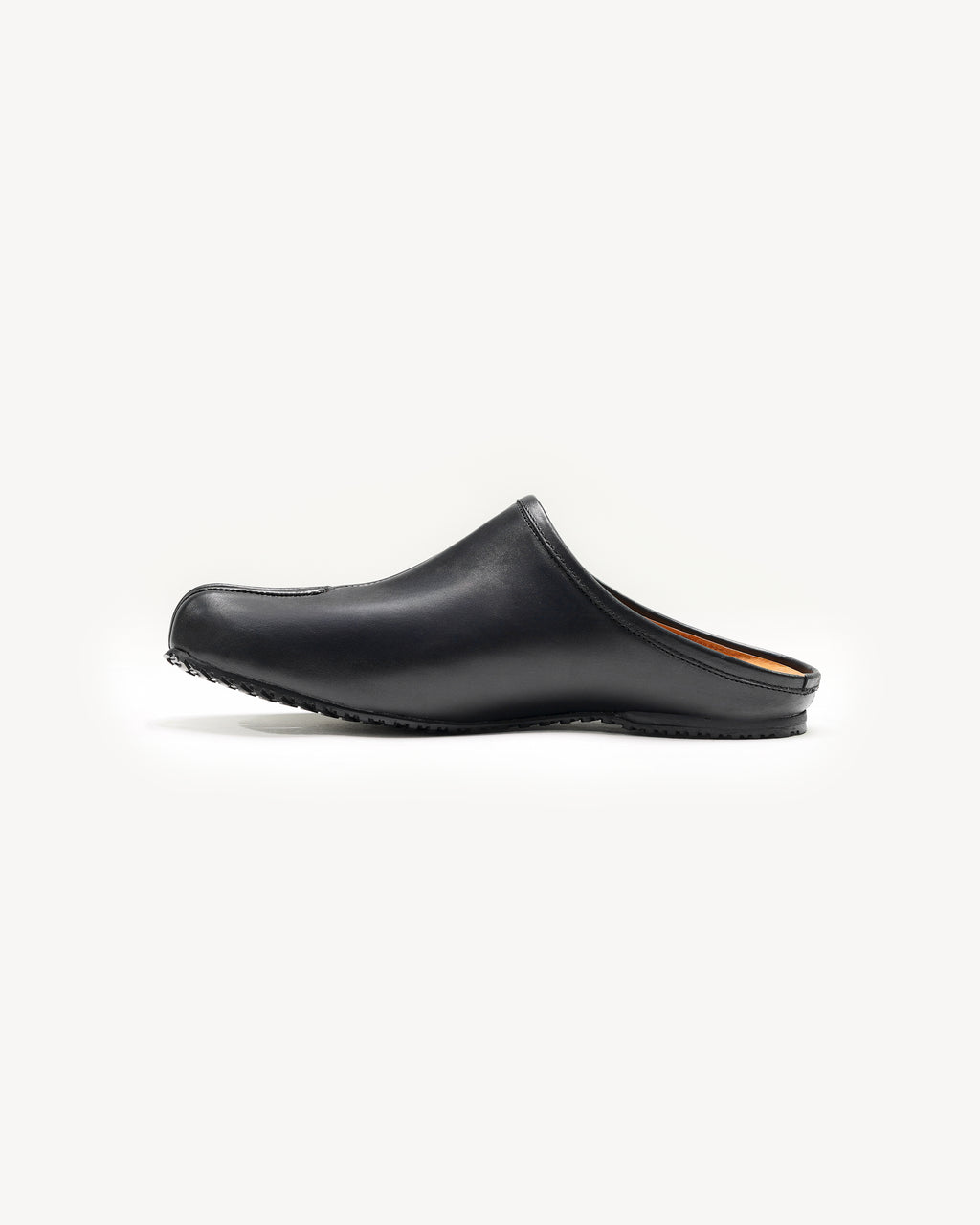 Elvis - Tabi Flat Mules in Black