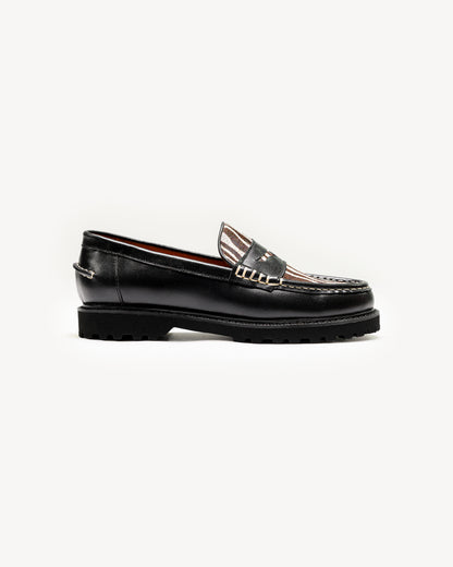 Jax Loafers in Zebra