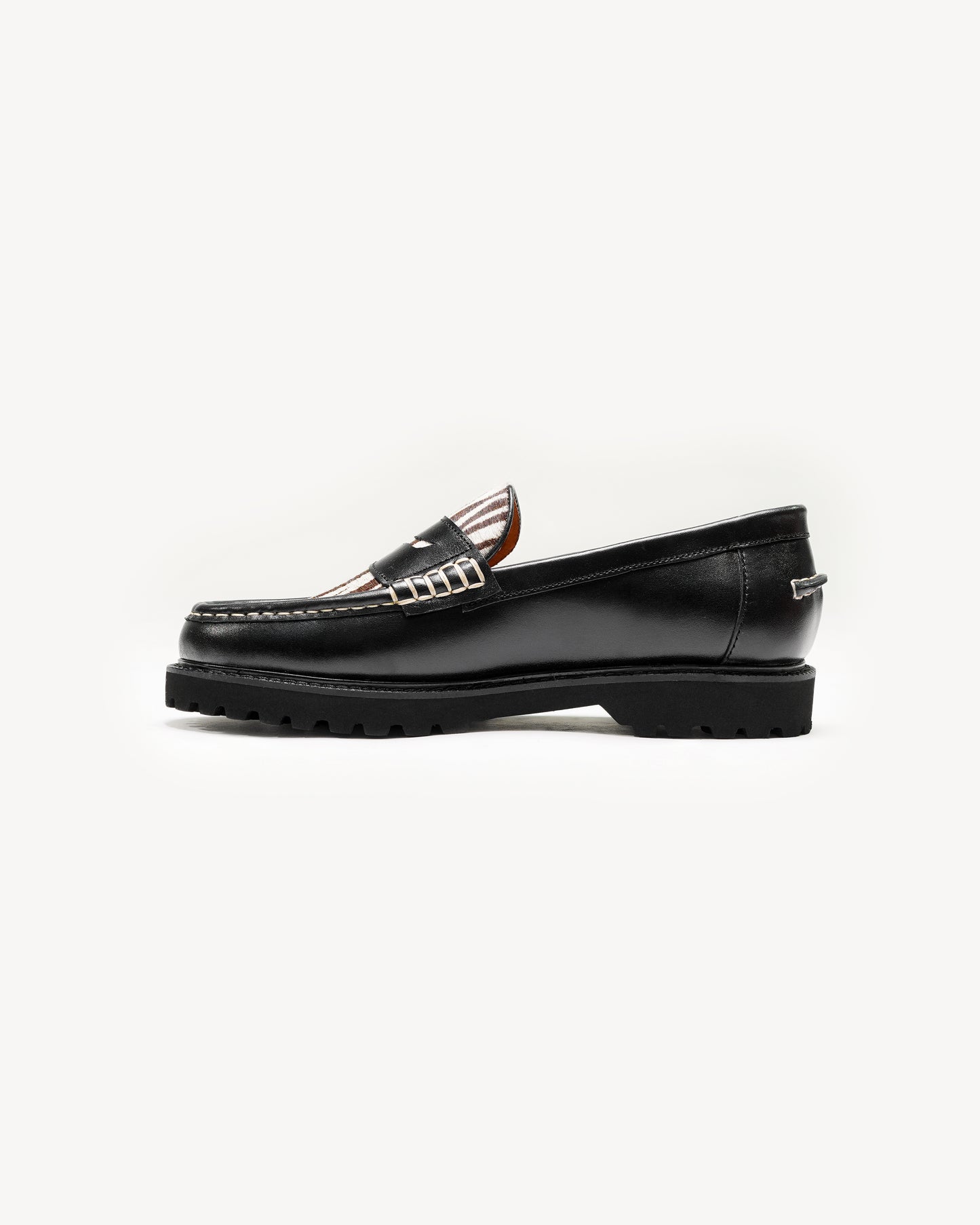 Jax Loafers in Zebra