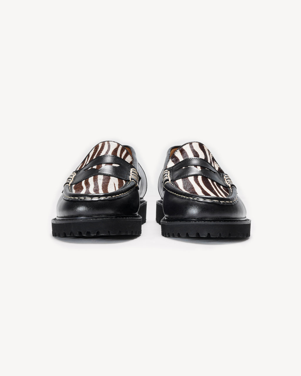 Jax Loafers in Zebra