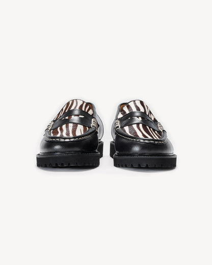 Jax Loafers in Zebra