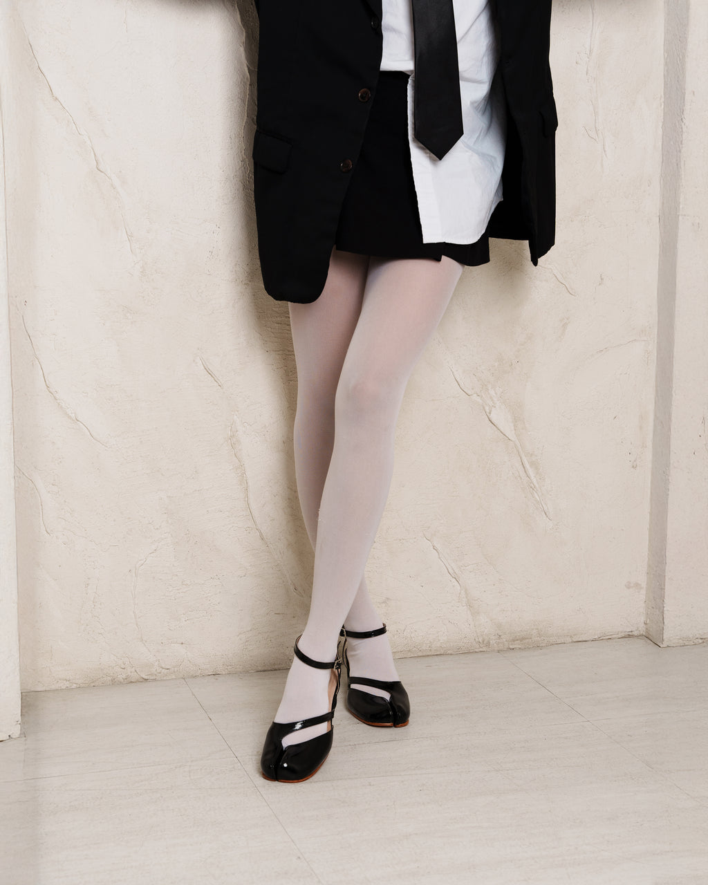 Tabi Heels in Black