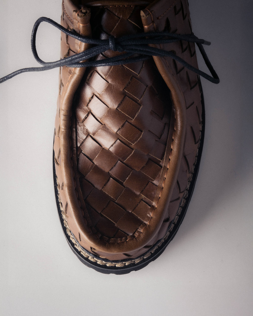 Weave Derbies in Mustard Brown